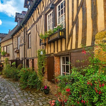 Appartement De Charme Dans Un Chateau A 5 Min D'Honfleur Gonneville-sur-Honfleur Extérieur photo