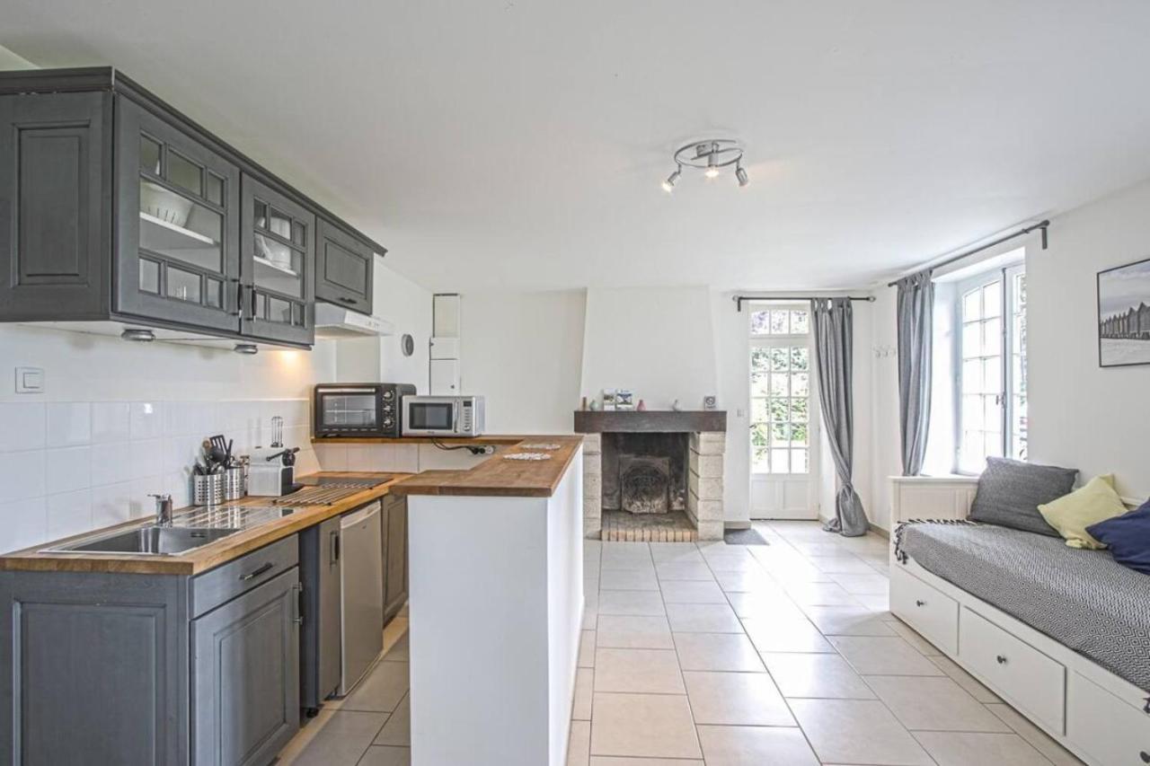 Appartement De Charme Dans Un Chateau A 5 Min D'Honfleur Gonneville-sur-Honfleur Extérieur photo